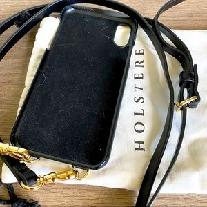 Holstere Luxury Smooth iPhone XR crossbody case